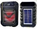 Greatnice – 3” Wireless Speaker Solar Charging Micro SD, FM Radio with LED Torch Light