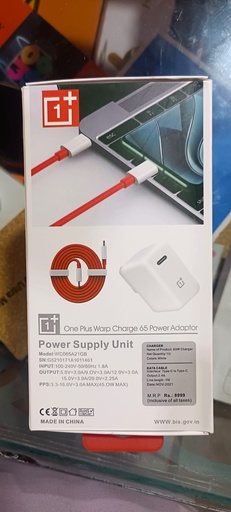 One Plus wrap original Charger available On our store 65W | Type C cable